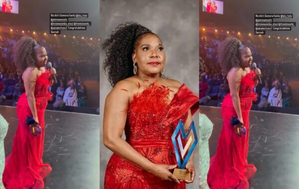 Sannah Mchunu Celebrates Her Top Award