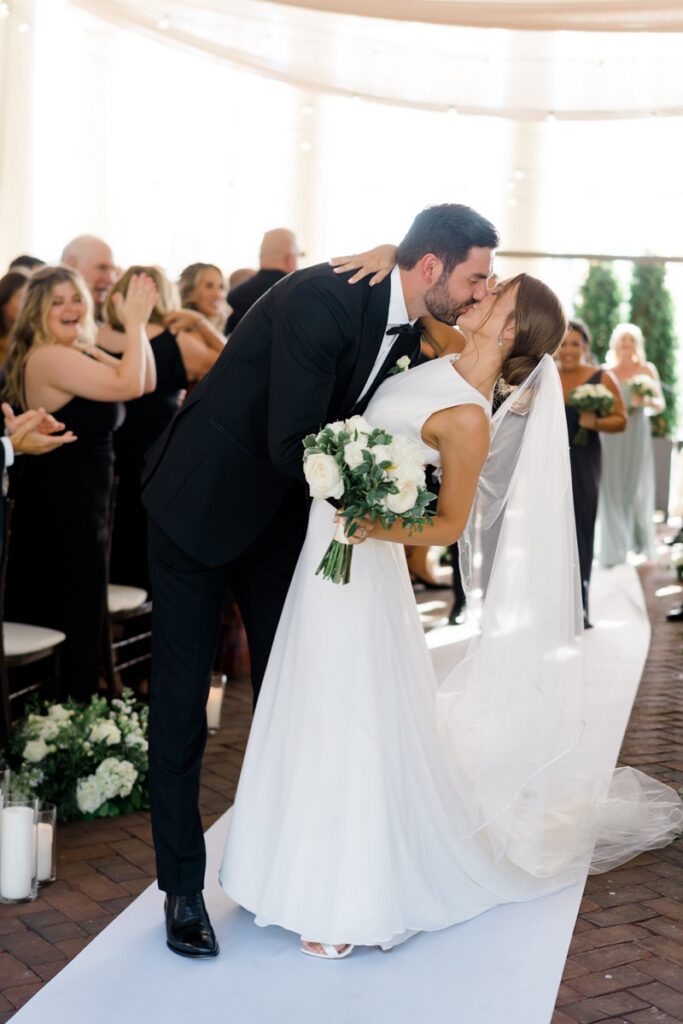 #OPW: First kiss on a wedding day