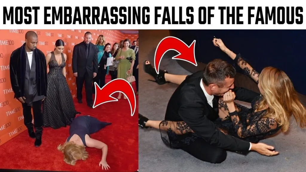 Embarrassing (hilarious?) celebrity falls