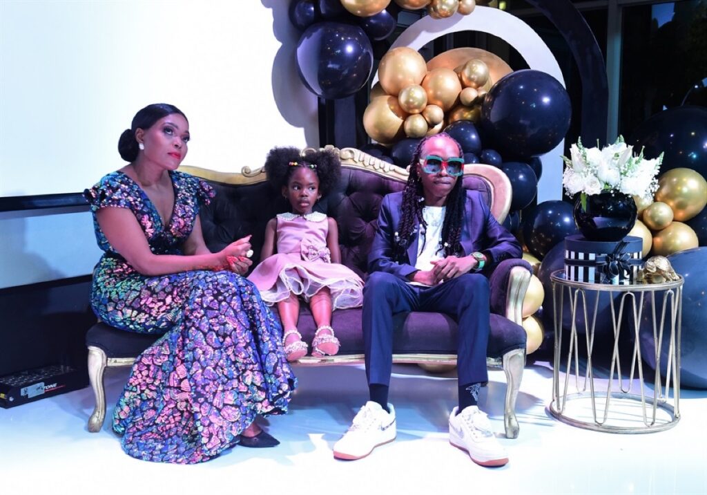 Robbie Malinga’s Son Shows Off His Diamond-Encrusted Necklace