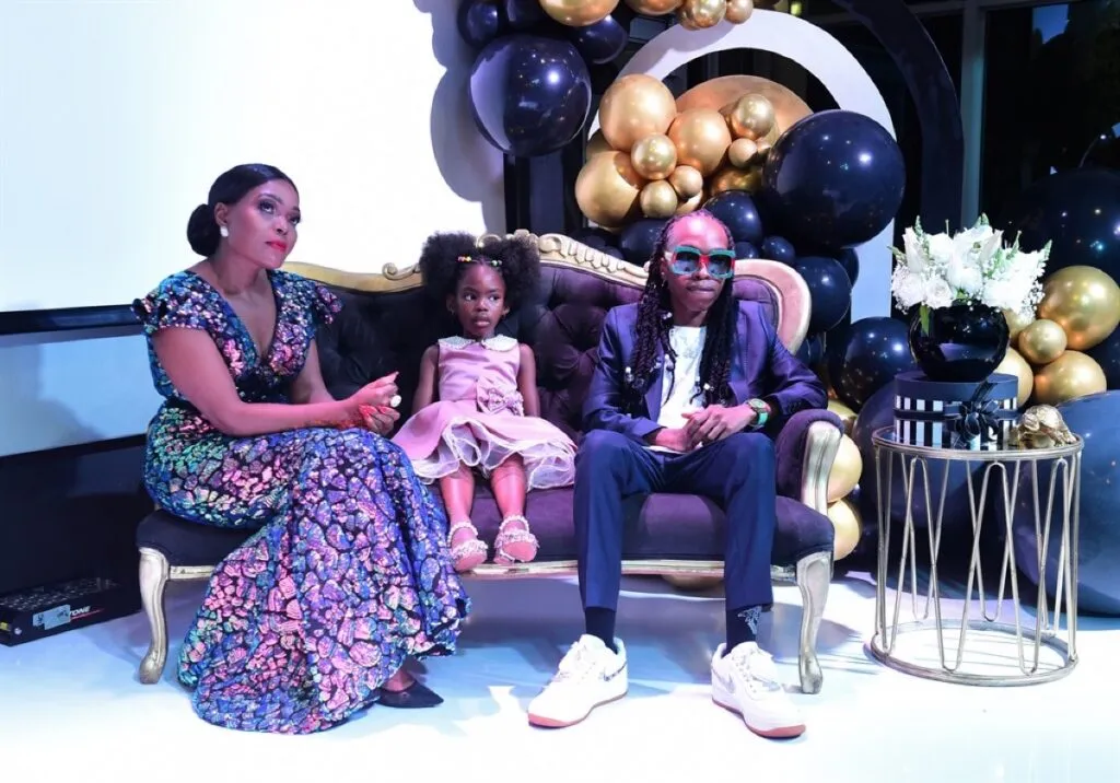 Robbie Malinga’s Son Shows Off His Diamond-Encrusted Necklace