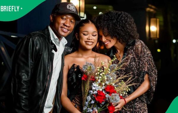 Walter Mokoena and Pearl Thusi celebrate Thando’s 10th birthday