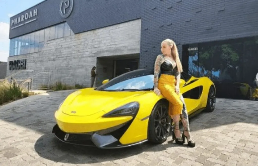 #RHODurban star Jojo Robinson Flaunts Her R10 million car