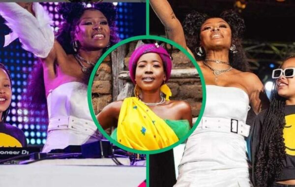 DJ Zinhle’s little performer in the making