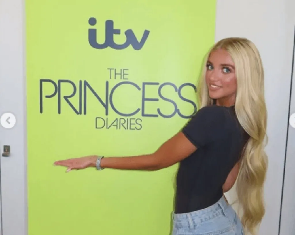 Princess AJ’s TV debut