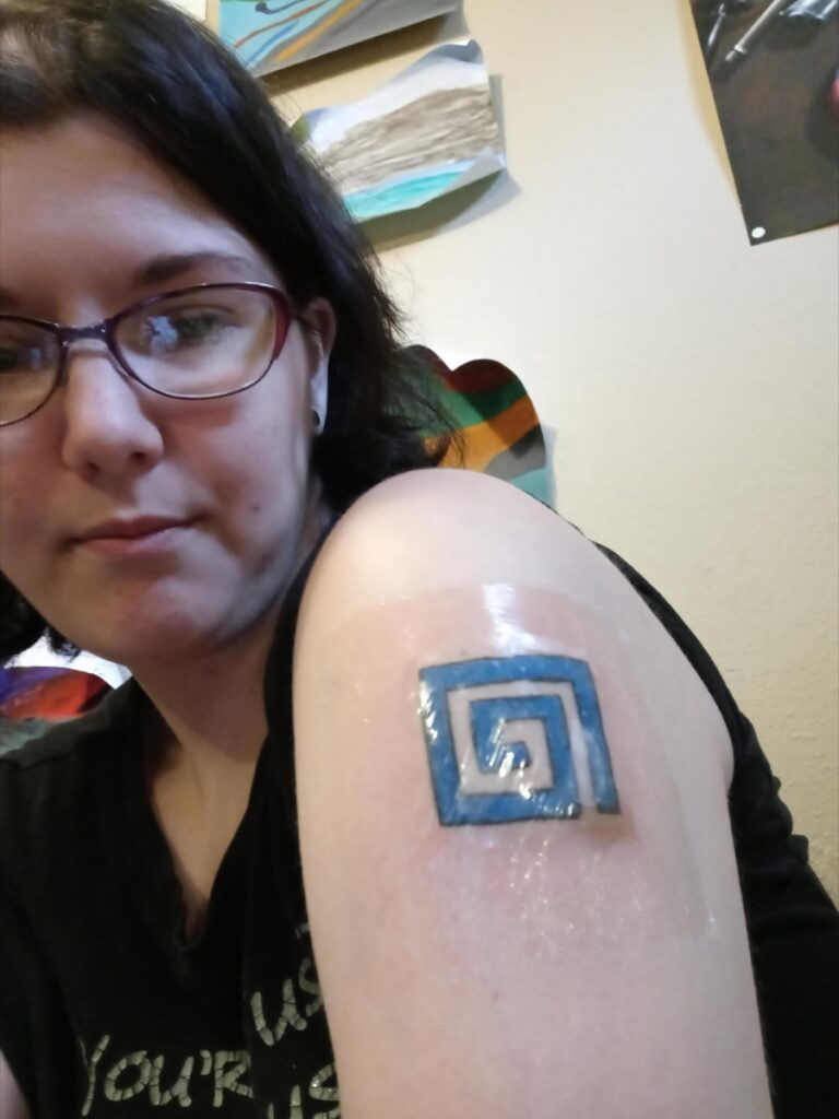 Alicia Gets Her First Tat