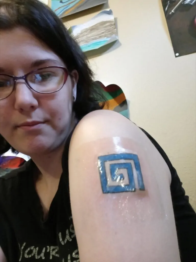 Alicia Gets Her First Tat