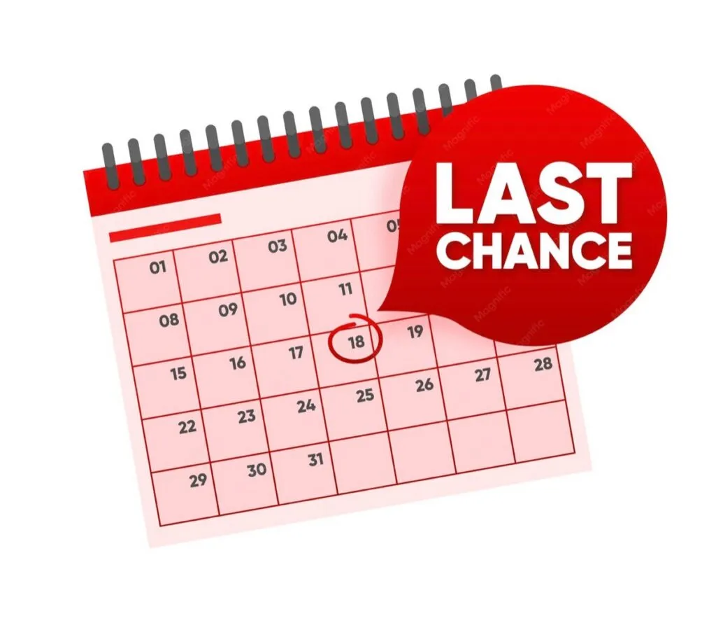 REMINDER! Last Chance For You To Sign Up And Win!