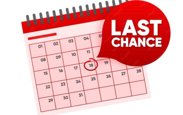 REMINDER! Last Chance For You To Sign Up And Win!