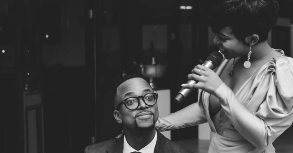 Maps and Nomzamo spent the night together