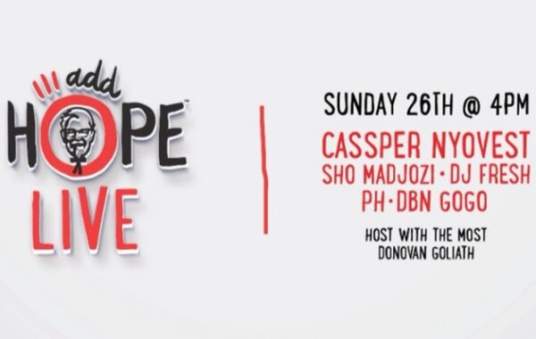 KFC hosts Add Hope Live concert to help raise funds for COVID-19 relief