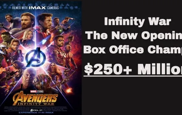 Avengers Infinity War scores biggest ever box office opening in local history