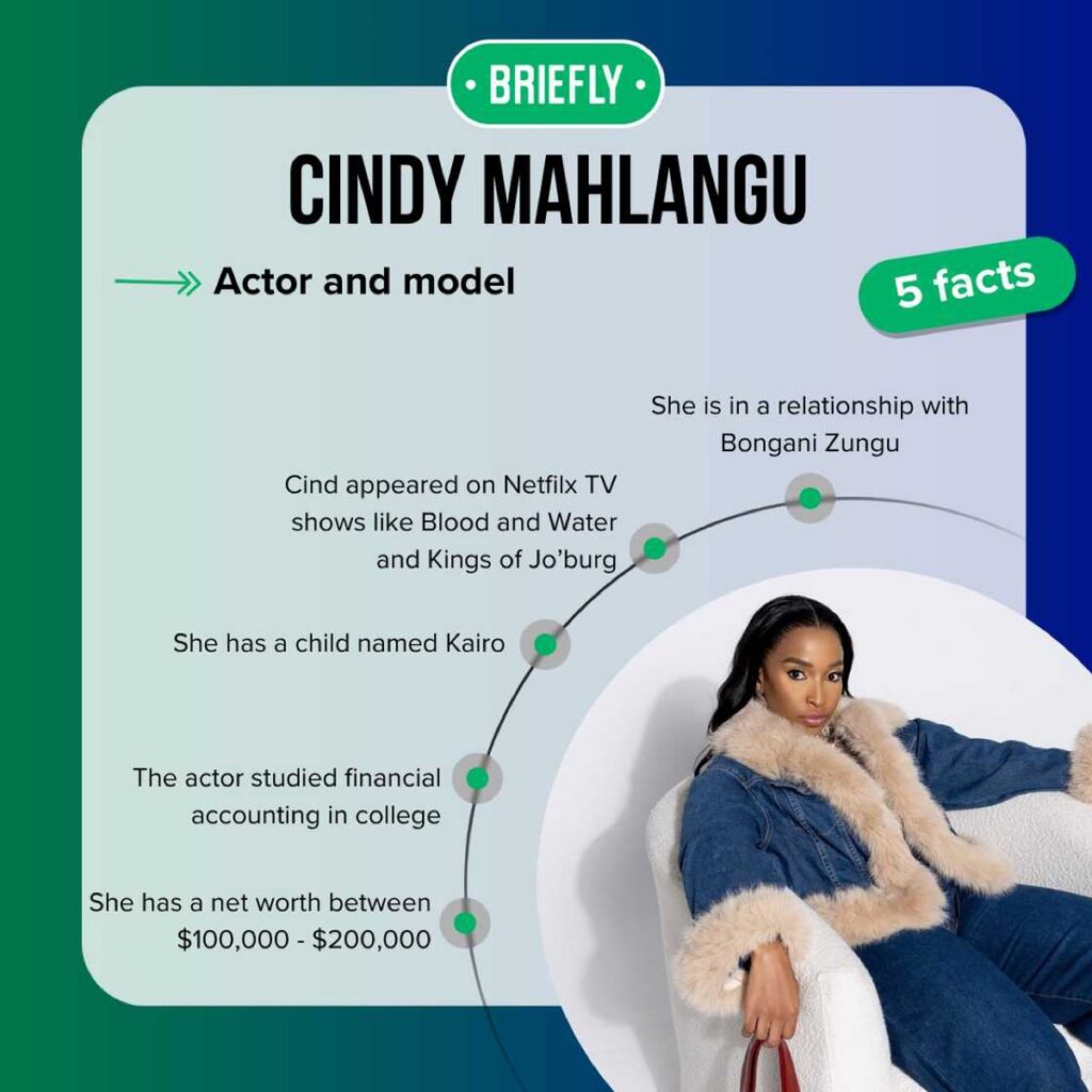 7 Interesting Facts About Actress Cindy Mahlangu